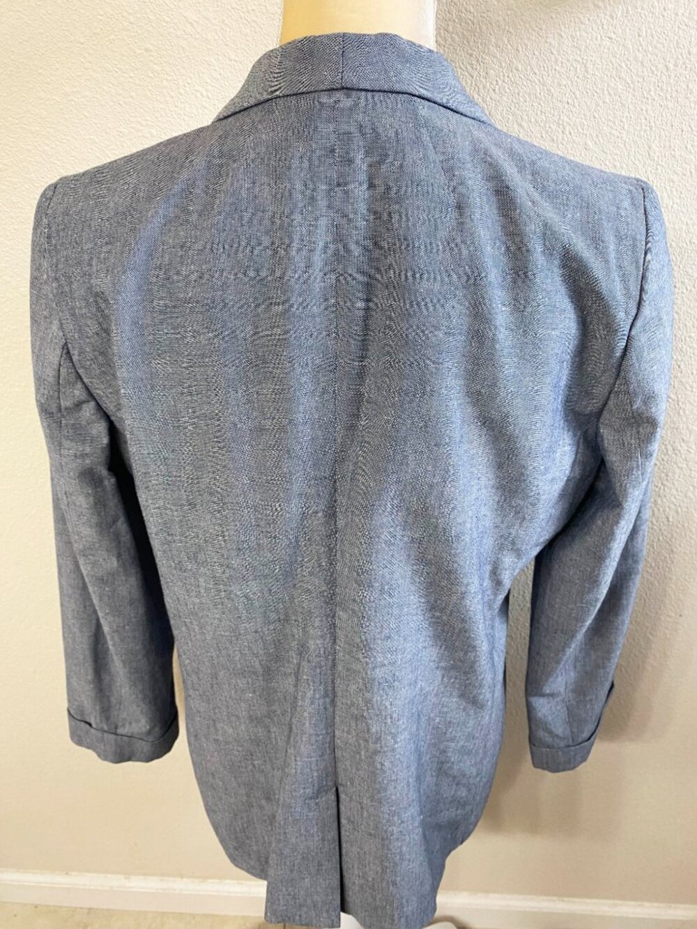 J. Crew Unstructured Shawl Collar Cotton Linen Blazer 10 - Picture 6 of 13